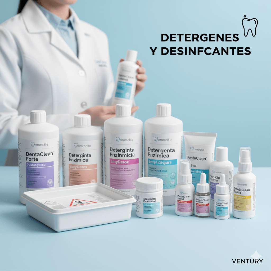 DETERGENTES Y DESINFECTANTES